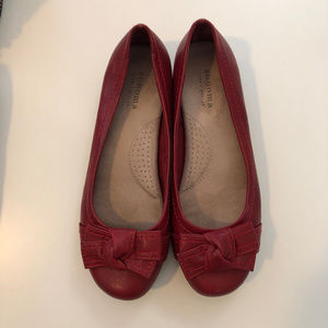Red Sonoma Flats. Sz 6.5